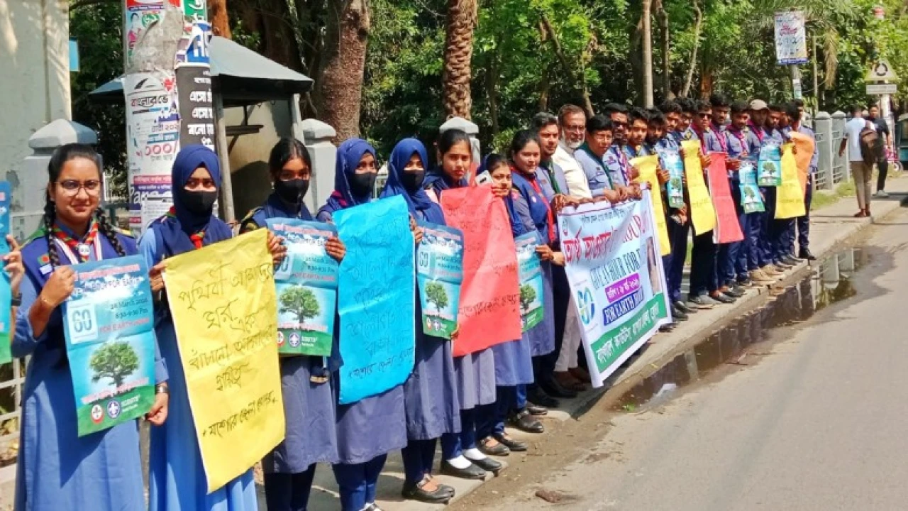 যশোরে জেলা রোভারের উদ্যোগে সচেতনতামূলক র‍্যালি