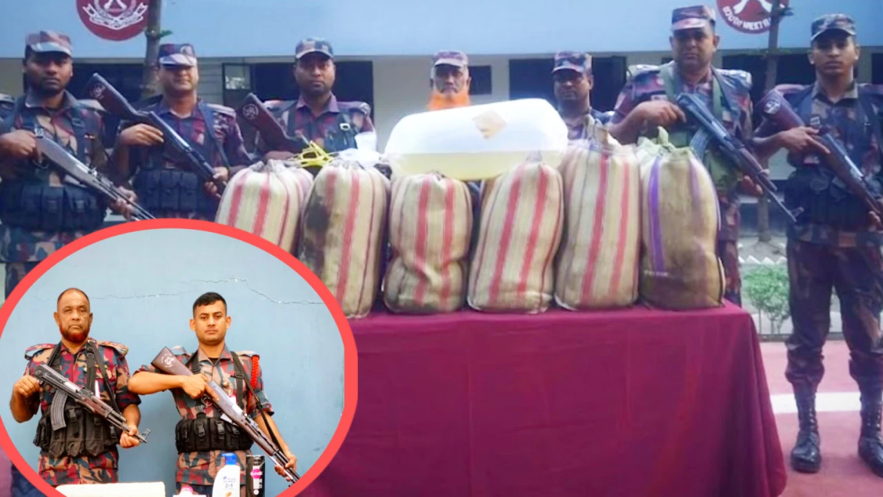 ৪৯ বিজিবির অভিযানে ভারতীয় ১২ ব্যাগ বাগদা চিংড়ীর পোনা আটক