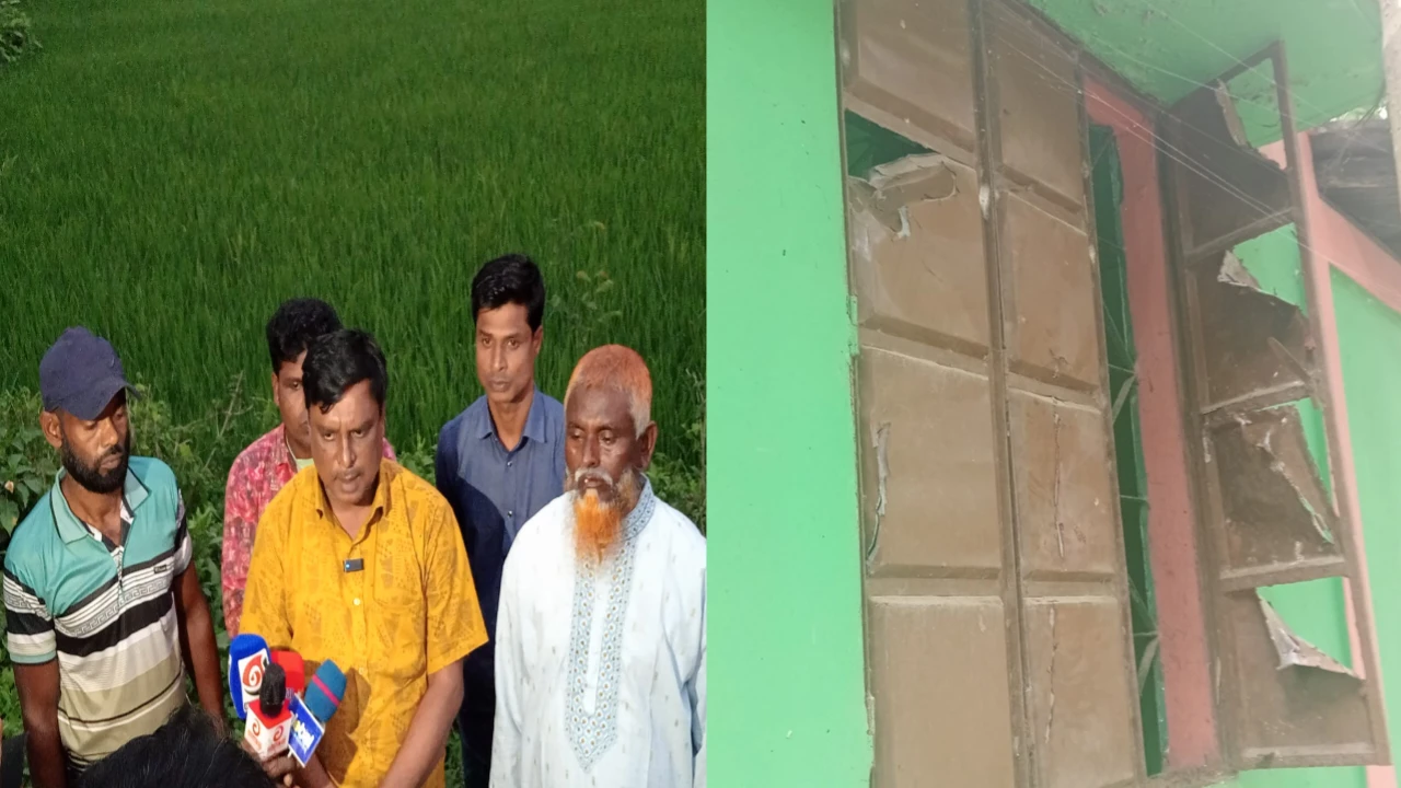 গৌরীপুরে ভাঙচুর ও লুটপাট, আতঙ্কে পরিবার