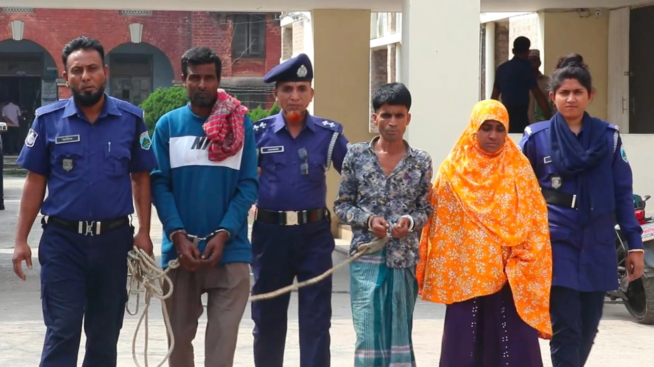 বেড়ায় অটোরিক্সা চালক ফজলু হত্যার রহস্য উদঘাটন; স্ত্রীসহ গ্রেপ্তার ৩