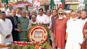যশোরে স্বাধীনতার সূর্যসন্তানদের প্রতি বিএনপি ও অঙ্গ-সংগঠনের শ্রদ্ধাঞ্জলি