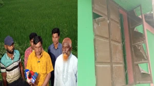 গৌরীপুরে ভাঙচুর ও লুটপাট, আতঙ্কে পরিবার