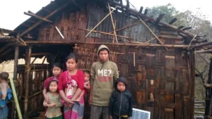 সাজেকে একাধিকবার কালবৈশাখীর আঘাতে জনজীবনে চরম দুর্ভোগে