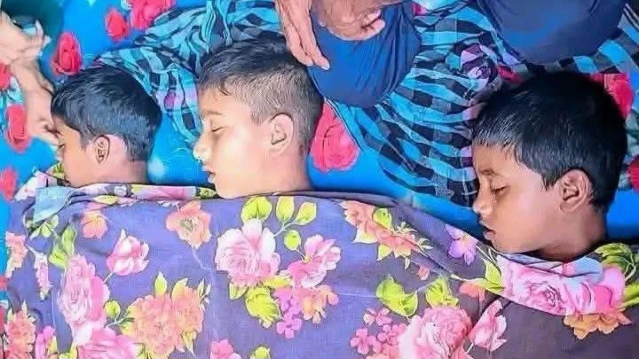 কুলাউড়ায় ক্ষেতের জমির পানিতে ডুবে একই পরিবারের তিন শিশুর মৃত্যু