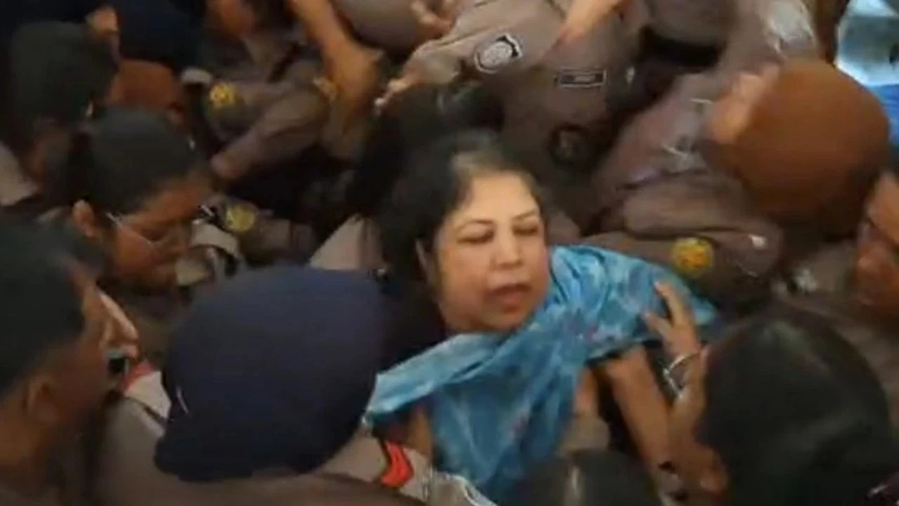 হত্যাচেষ্টা মামলায় শিরীন শারমিন চৌধুরী কারাগারে