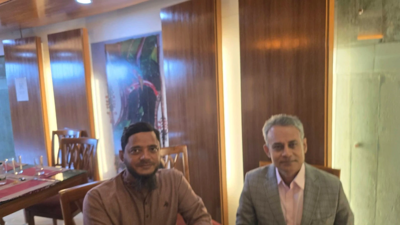 বাউফল বগা ব্রিজ এর উপর ৯ম বাংলাদেশ-চীন মৈত্রী সেতু  করার দাবি মন্ত্রী সাথে দেখা করছেন,