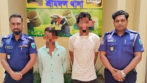 শ্রীমঙ্গলে আলোচিত জুনায়েদ হত্যাকাণ্ডের দুই আসামি গ্রেপ্তার