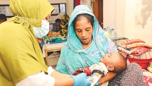 রাজশাহীর উপজেলা গুলোতে দেয়া হবে হামের টিকা