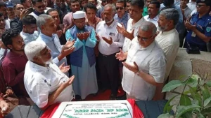 মৌলভীবাজারে'শহীদ জিয়া অডিটোরিয়াম'-এর নামফলক পুনরায় স্থাপন