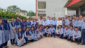 বাকৃবির কেবি কলেজে দীক্ষা পেলেন ৫০ রোভার