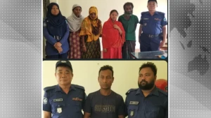 মহালছড়িতে যৌথবাহিনীর অভিযানে ৫ মাদক কারবারি আটক