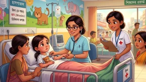 হাম ও হামের উপসর্গে আরও ৮ জনের মৃত্যু