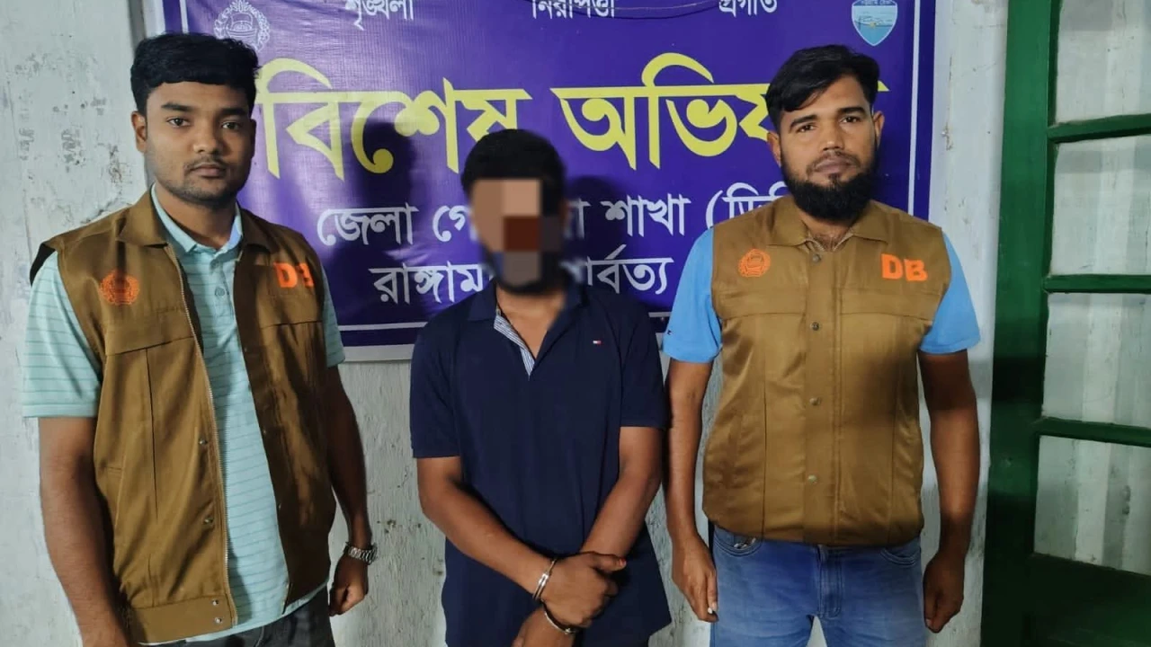 রাঙ্গামাটি থানা এলাকায় বিশেষ অভিযানে ৩০ পিস ইয়াবাসহ ১ মাদক ব্যবসায়ী গ্রেফতার