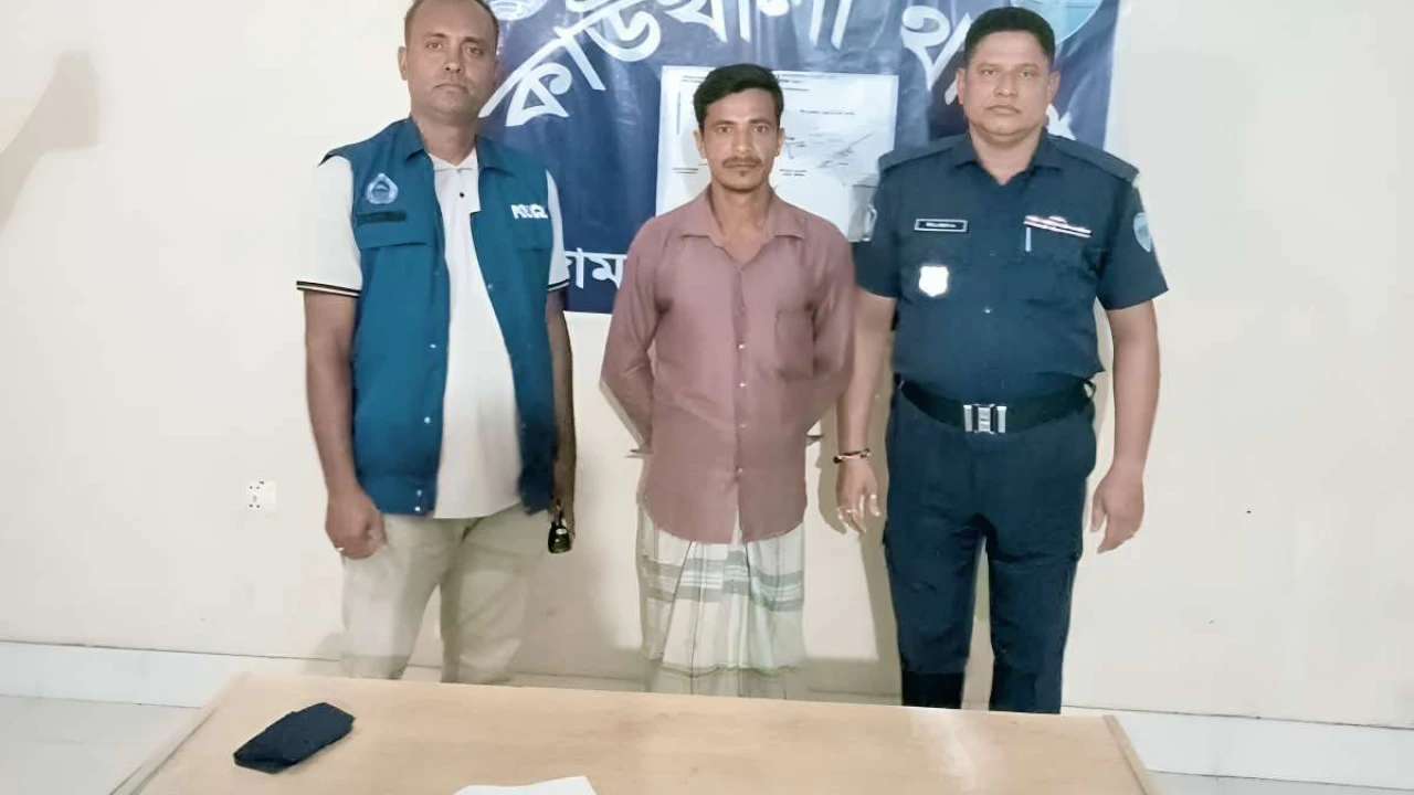 রাঙ্গামাটির কাউখালী থানার অভিযানে সিআর পরোয়ানাভুক্ত আসামী গ্রেফতার।
