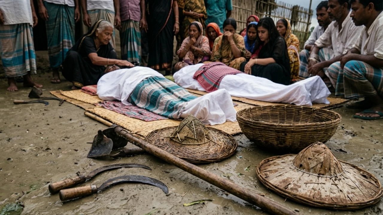 চাটমোহরে মাঠে কাজ করতে গিয়ে আলাদা বজ্রাঘাতে ২ কৃষকের মৃত্যু