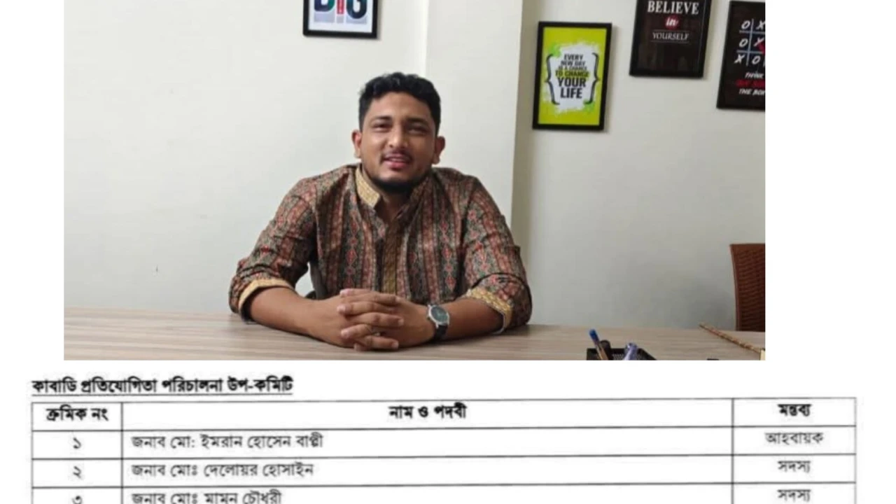 ব্যাডমিন্টন উপ-কমিটিতে রাজিবুল হক