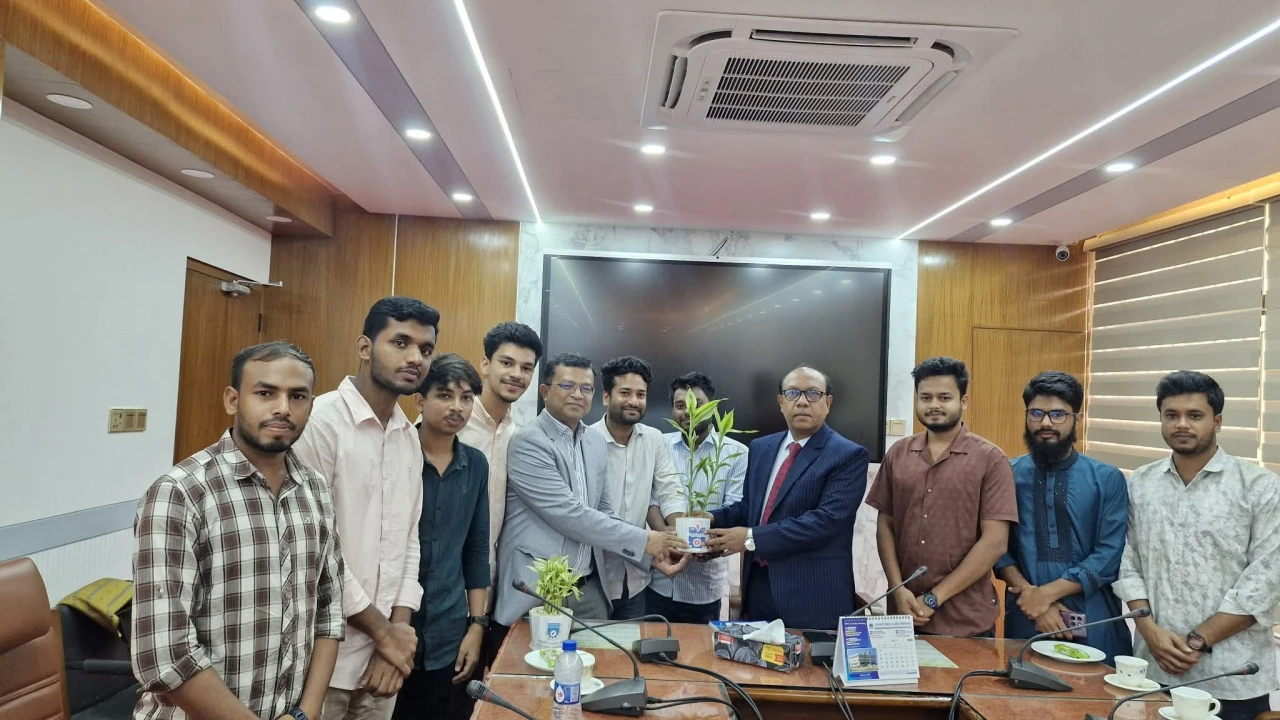 উপাচার্যের সঙ্গে নোবিপ্রবি রিপোর্টার্স ইউনিটি'র সৌজন্য সাক্ষাৎ ও মতবিনিময় সভা