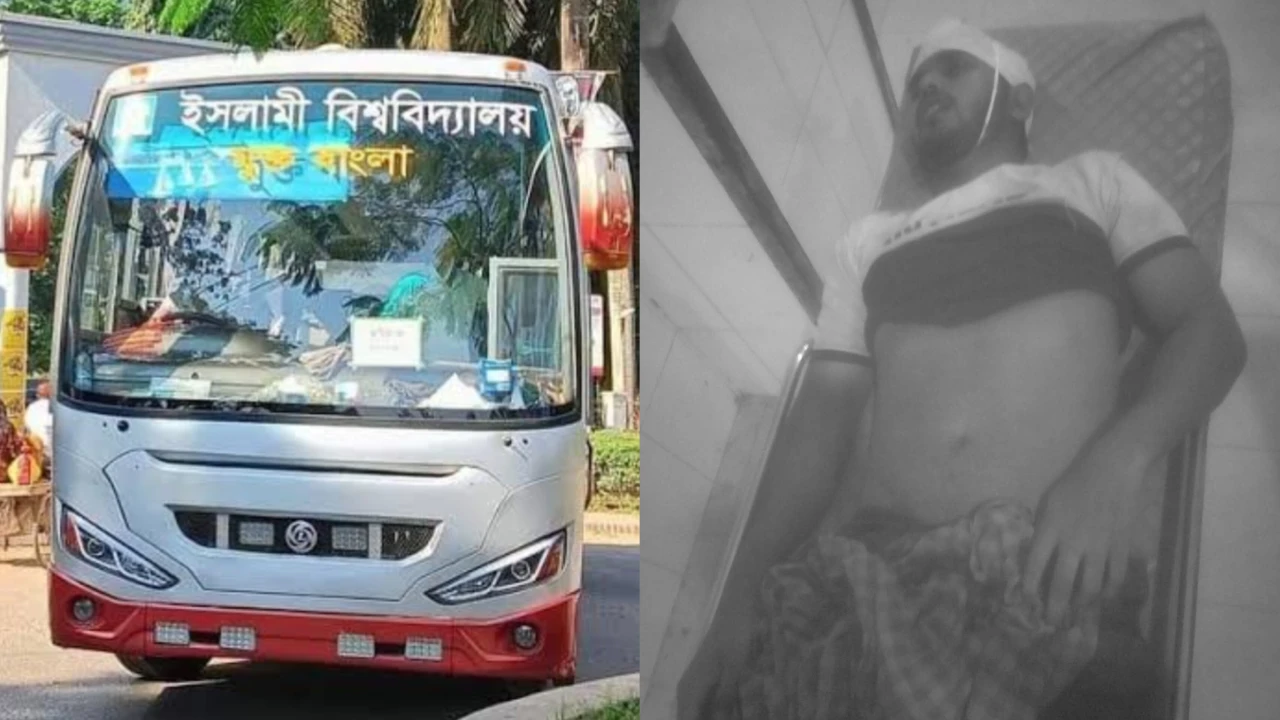 ইবির বাসের সাথে পিকআপ ভ্যানের সংঘর্ষ, নিহত ১