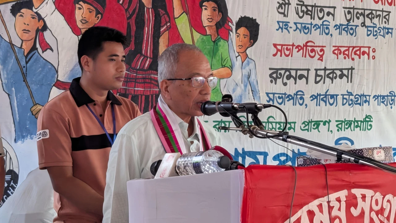 “যেকোন মূল্যে পার্বত্য চুক্তি আদায় করবো” -ঊষাতন তালুকদার।