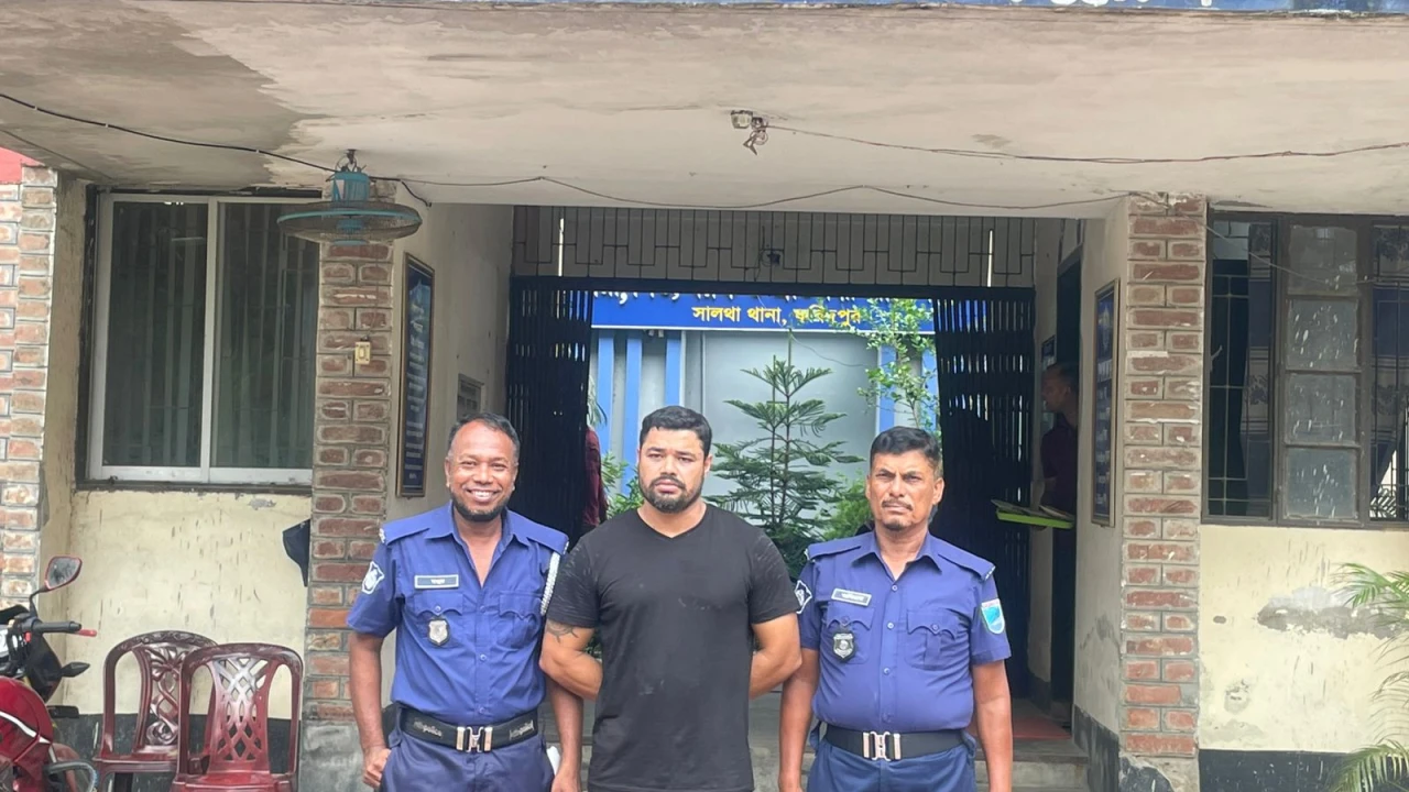 সালথায় হত্যা মামলায় পরিবার পরিকল্পনা পরিদর্শক গ্রেপ্তার