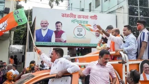 পশ্চিমবঙ্গ দখল করল বিজেপি, ১৫ বছরের তৃণমূল জমানার অবসান