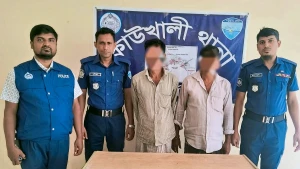 কাউখালী থানার বিশেষ অভিযানে সিআর পরোয়ানাভুক্ত ০২ জন আসামী গ্রেফতার।