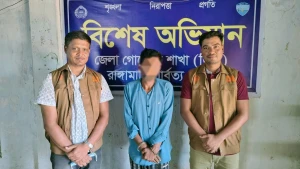 রাঙ্গামাটির শীর্ষ মাদক ব্যবসায়ী ও ২০টি মামলার আসামী গ্রেফতার