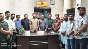 আলোকিত পথচলার চতুর্থ বছরে ঈশ্বরগঞ্জ উপজেলা প্রেসক্লাব
