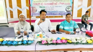 পাটের বহুমুখী ব্যবহার ও রপ্তানি সম্ভাবনা নিয়ে সালথায় চাষিদের প্রশিক্ষণ