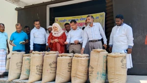 মণিরামপুরে সরকারি বোরো ধান সংগ্রহ কার্যক্রমের উদ্বোধ-কৃষকের ধান কিনবে সরকার, মিলবে ন্যায্যমূল্য