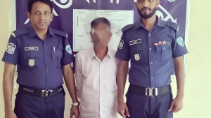রাঙ্গামাটি কাউখালী থানার মাদকবিরোধী অভিযানে ৪৫০ গ্রাম গাঁজাসহ ০১ জন গ্রেফতার।