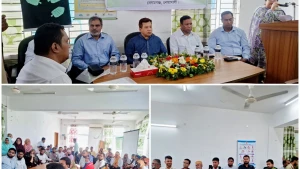 নোয়াখালীতে ডেঙ্গু, নিউমোনিয়া ও জলাতঙ্ক রোগ বিষয়ক মতবিনিময় সভা অনুষ্ঠিত