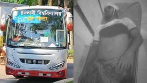 ইবির বাসের সাথে পিকআপ ভ্যানের সংঘর্ষ, নিহত ১