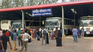 ঘরমুখো শিক্ষার্থীদের জন্য বাস সেবা: প্রশংসায় ভাসছে নোবিপ্রবি প্রশাসন