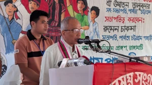 “যেকোন মূল্যে পার্বত্য চুক্তি আদায় করবো” -ঊষাতন তালুকদার।