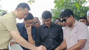 কুড়িগ্রামে প্রস্তাবিত বাংটুর ঘাট সেতুর সম্ভাব্যতা যাচাইয়ে চীনা প্রতিনিধি দল