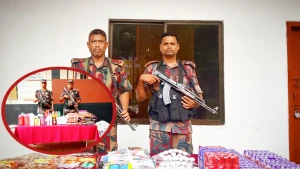 বেনাপোল সীমান্তে ২৩ লক্ষ টাকার অবৈধ মালামাল আটক