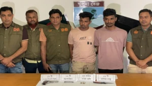যশোরে পিস্তল-গুলিসহ ১৭ মামলার আসামি অনি গ্রেফতার