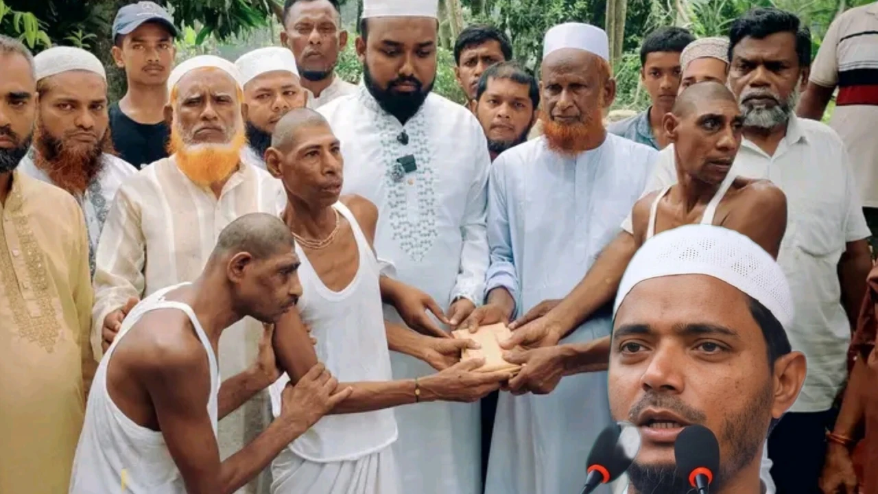পটুয়াখালীতে তিন প্রতিবন্ধী সনাতন ধর্মাবলম্বী ভাইয়ের পাশে এমপি ড. শফিকুল ইসলাম মাসুদ