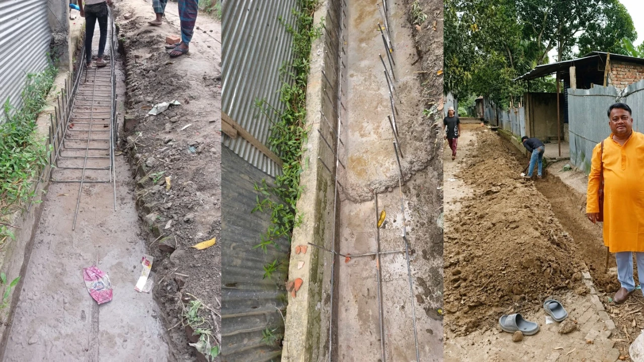 চৌদ্দগ্রামে আ’লীগ নেতার ঠিকাদারী কাজে ব্যাপক অনিয়মের অভিযোগ