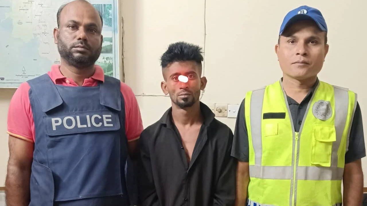 কমলগঞ্জে ১ বছরের সাজাপ্রাপ্ত মাদক কারবারি গ্রেপ্তার