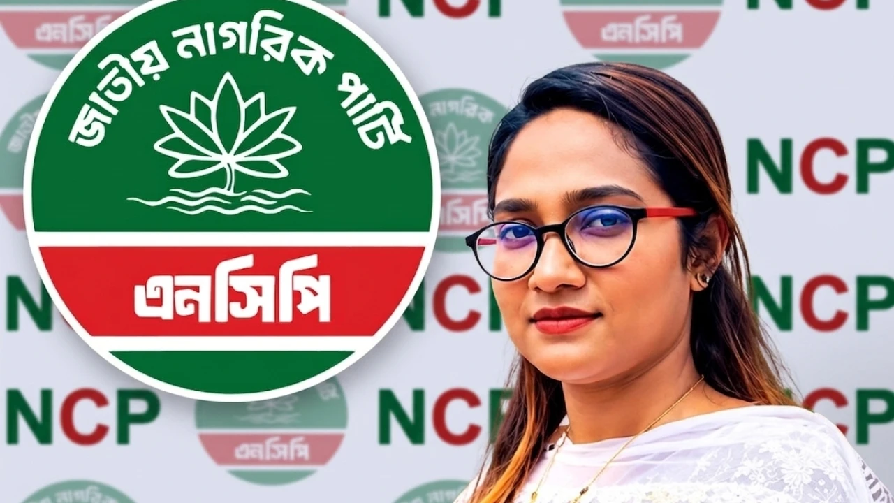 বিএনপিতে যোগ দিলেন যুব শক্তির নেত্রী সেঁজুতি হোসাইন