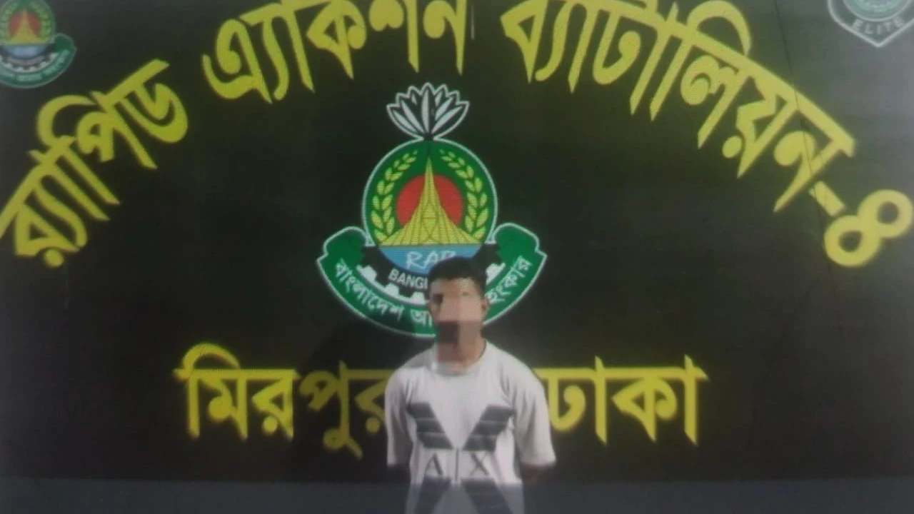 রাজশাহীর হত্যা মামলার আসামি মিরপুরে গ্রেপ্তার