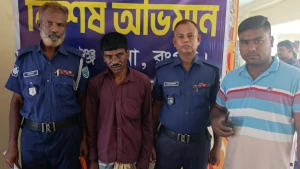 পীরগঞ্জে মাদক বিরোধী অভিযানে হেরোইন ও ইয়াবাসহ আটক ১