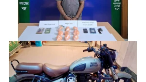 ১১ মামলার আসামি বুলেট ফারুক ৯ হাজার ৩১০ পিস ইয়াবাসহ গ্রেপ্তার*