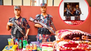 বেনাপোল সীমান্তে প্রায় ৪ লক্ষ টাকার অবৈধ মালামাল আটক
