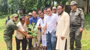জলবায়ু পরিবর্তনের প্রভাব মোকাবিলায় মহালছড়িতে বৃক্ষরোপণ উৎসব