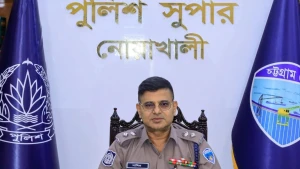 নোয়াখালী জেলা পুলিশের দায়িত্বভার গ্রহণ করলেন নয়া পুলিশ সুপার এন এম নাসিরুদ্দিন