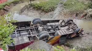 কক্সবাজার-টেকনাফ মহাসড়কে মিনিবাস দূর্ঘটনায় আহত-৬জন।
