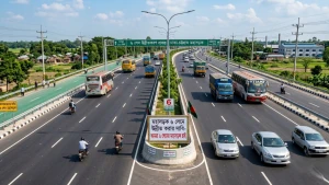 ভাঙ্গা-বরিশাল-পটুয়াখালী-কুয়াকাটা মহাসড়ক ৬ লেনে করার দাবি
